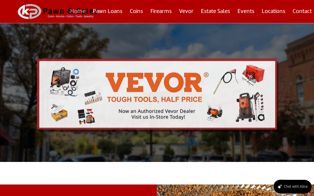 KP Pawn website preview