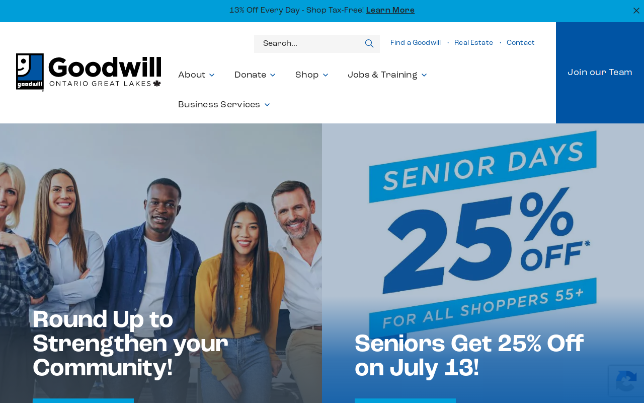 Goodwill website preview
