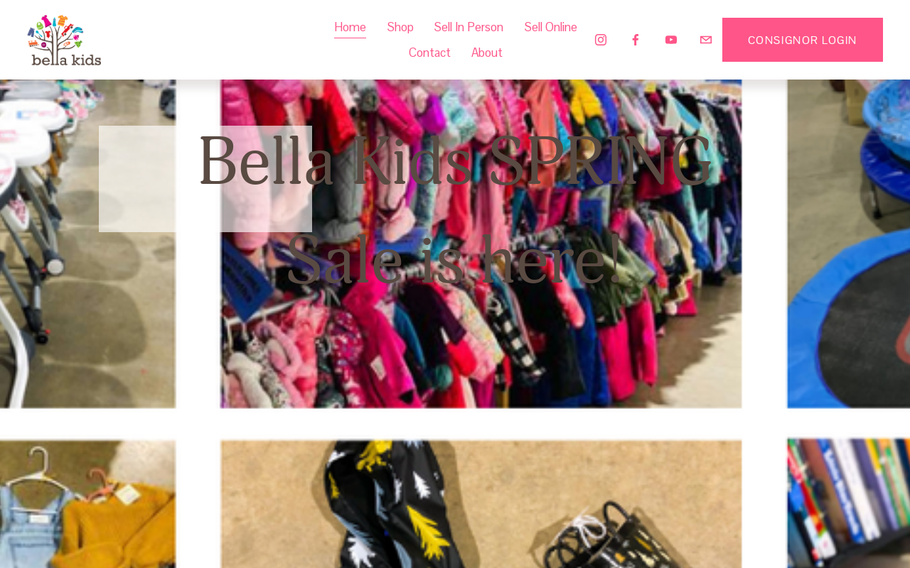 Bella Kids website preview