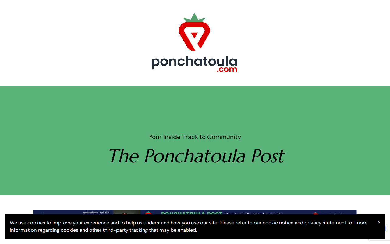 Ponchatoula Thrift Center website preview