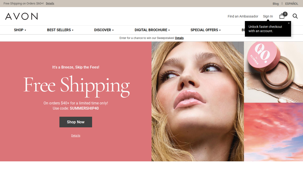 Eugenia's Market Place website preview