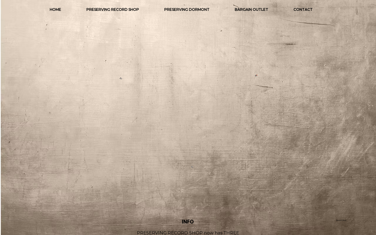 Preserving Vinyl website preview