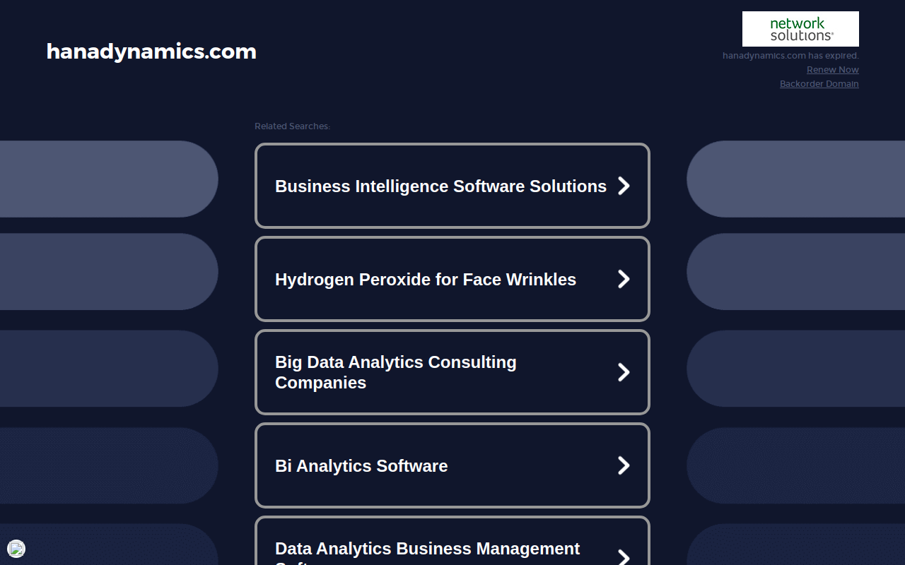 Hana Plaza website preview