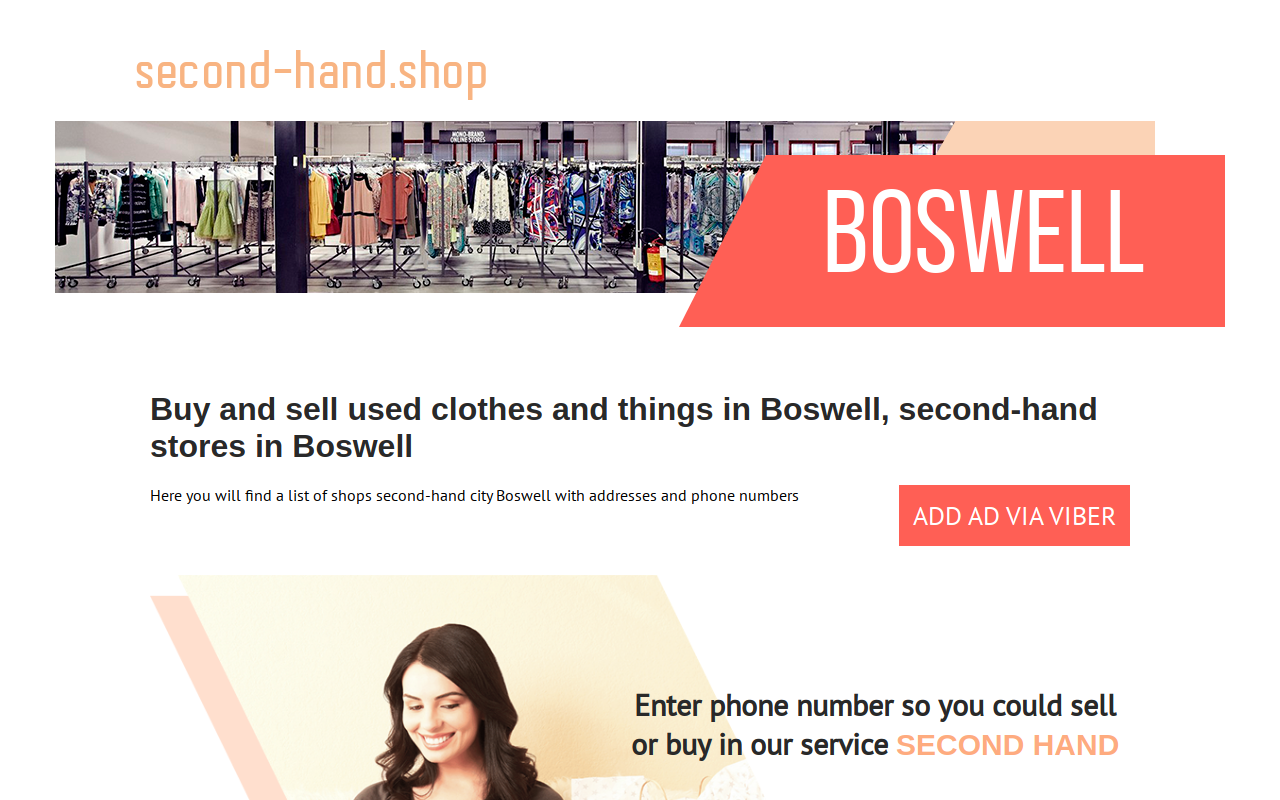 Ditto Consignment Store website preview