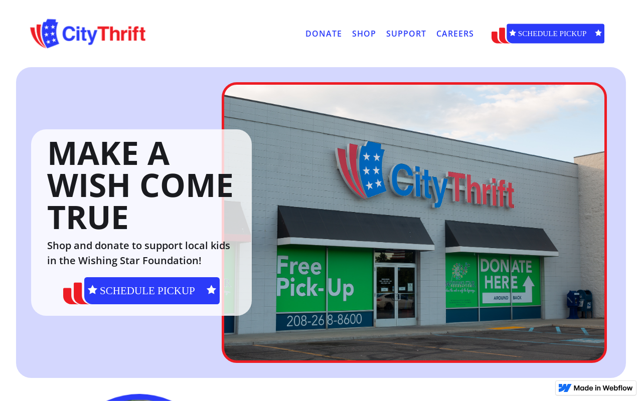 City Thrift Shop Inc website preview