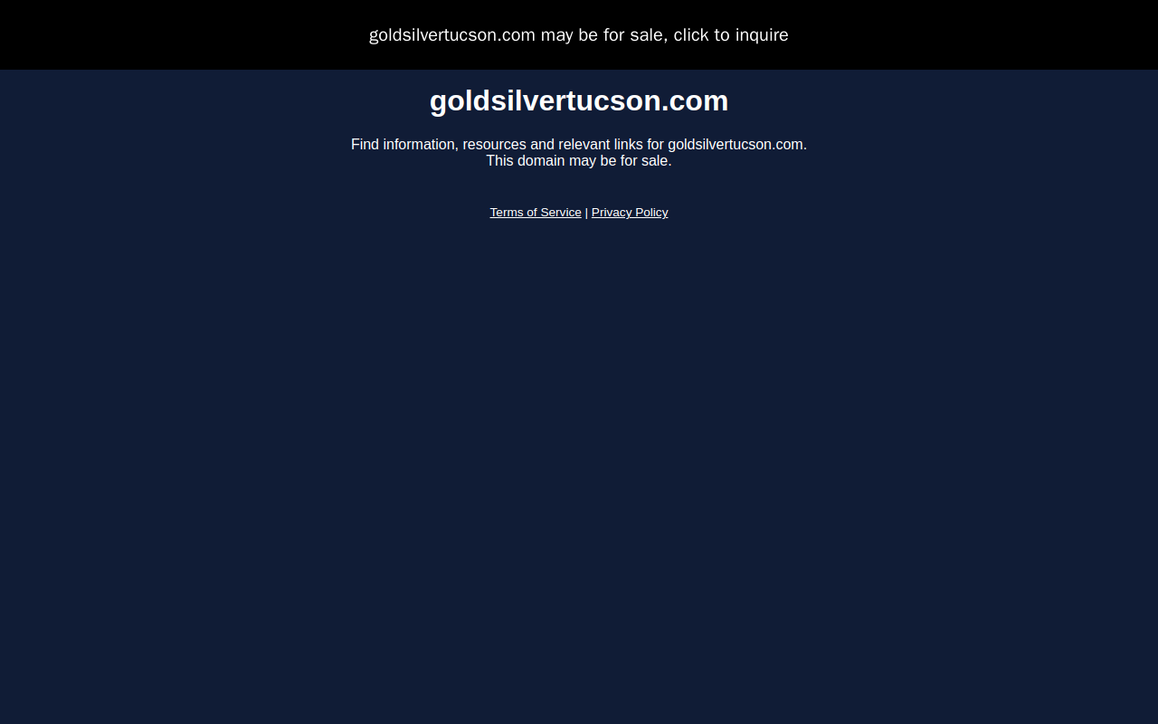 Gold & Silver Exchange website preview
