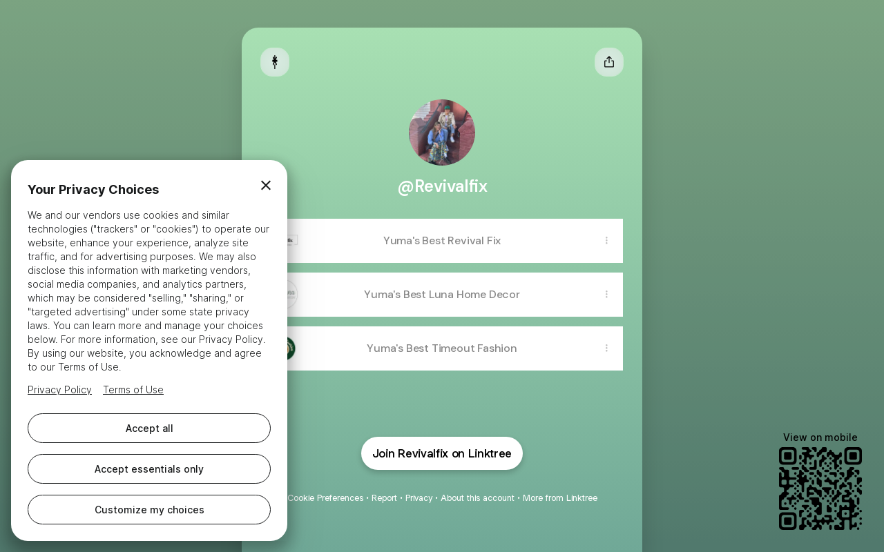 Revival Fix website preview