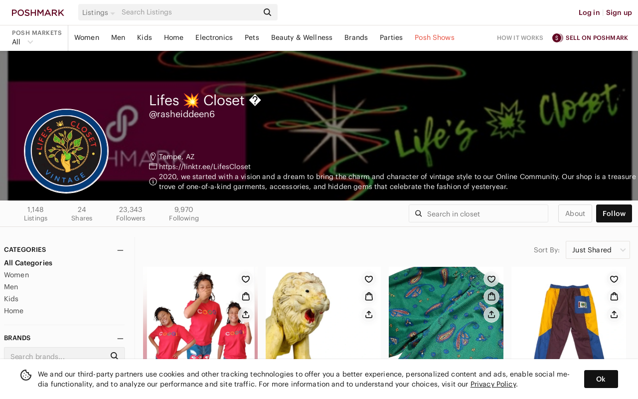 Life'S Closet website preview