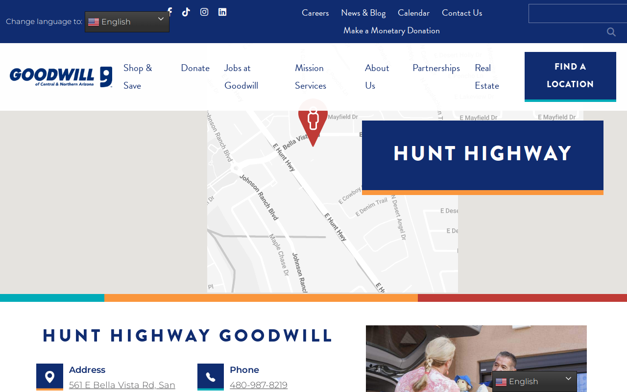 Goodwill of Central and Northern Arizona website preview