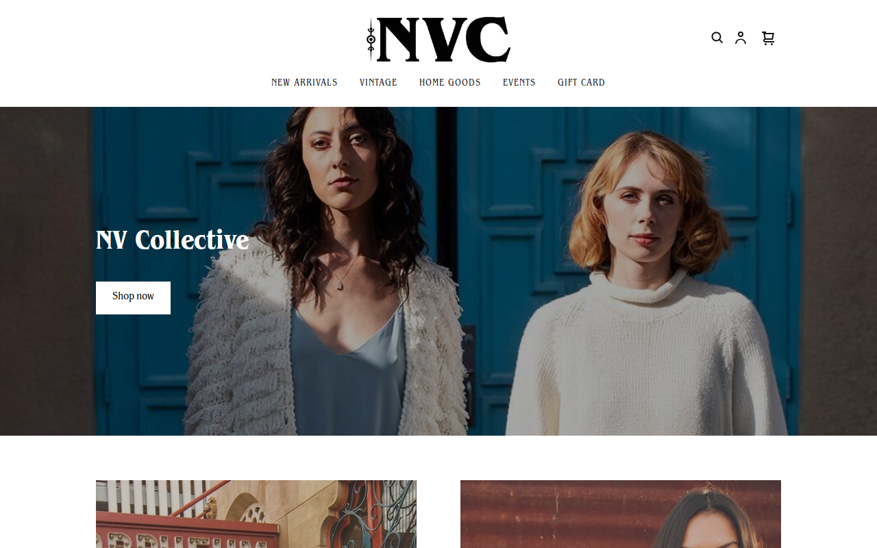 NV Collective website preview
