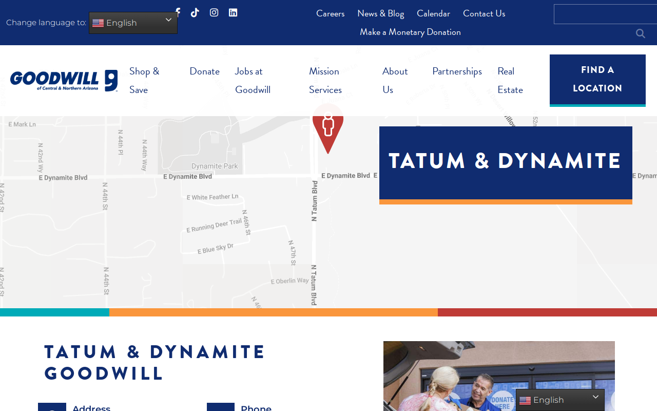 Goodwill website preview
