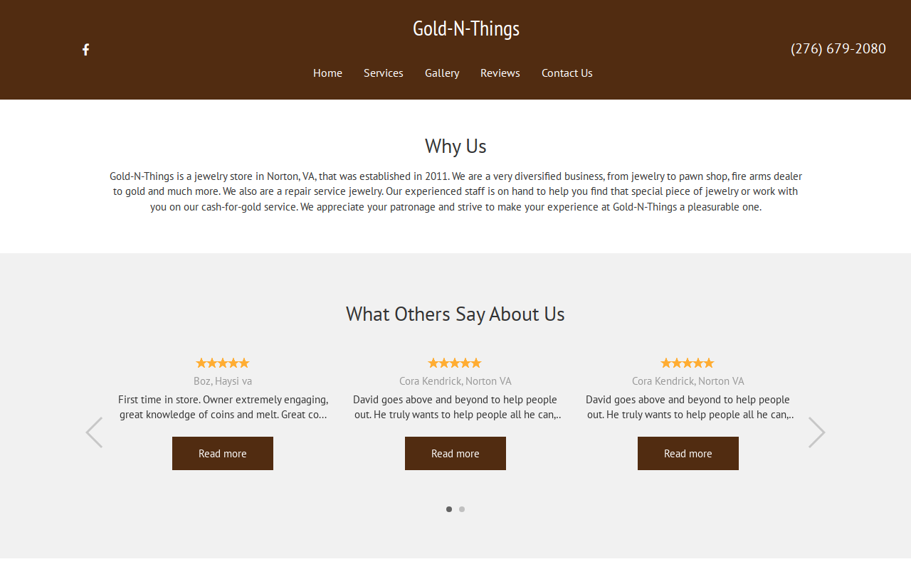 Gold-N-Things website preview