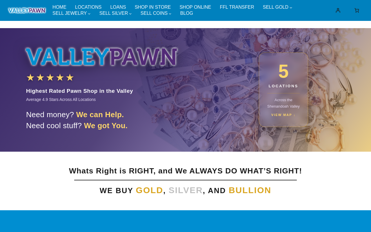 Gold-N-Pawn website preview