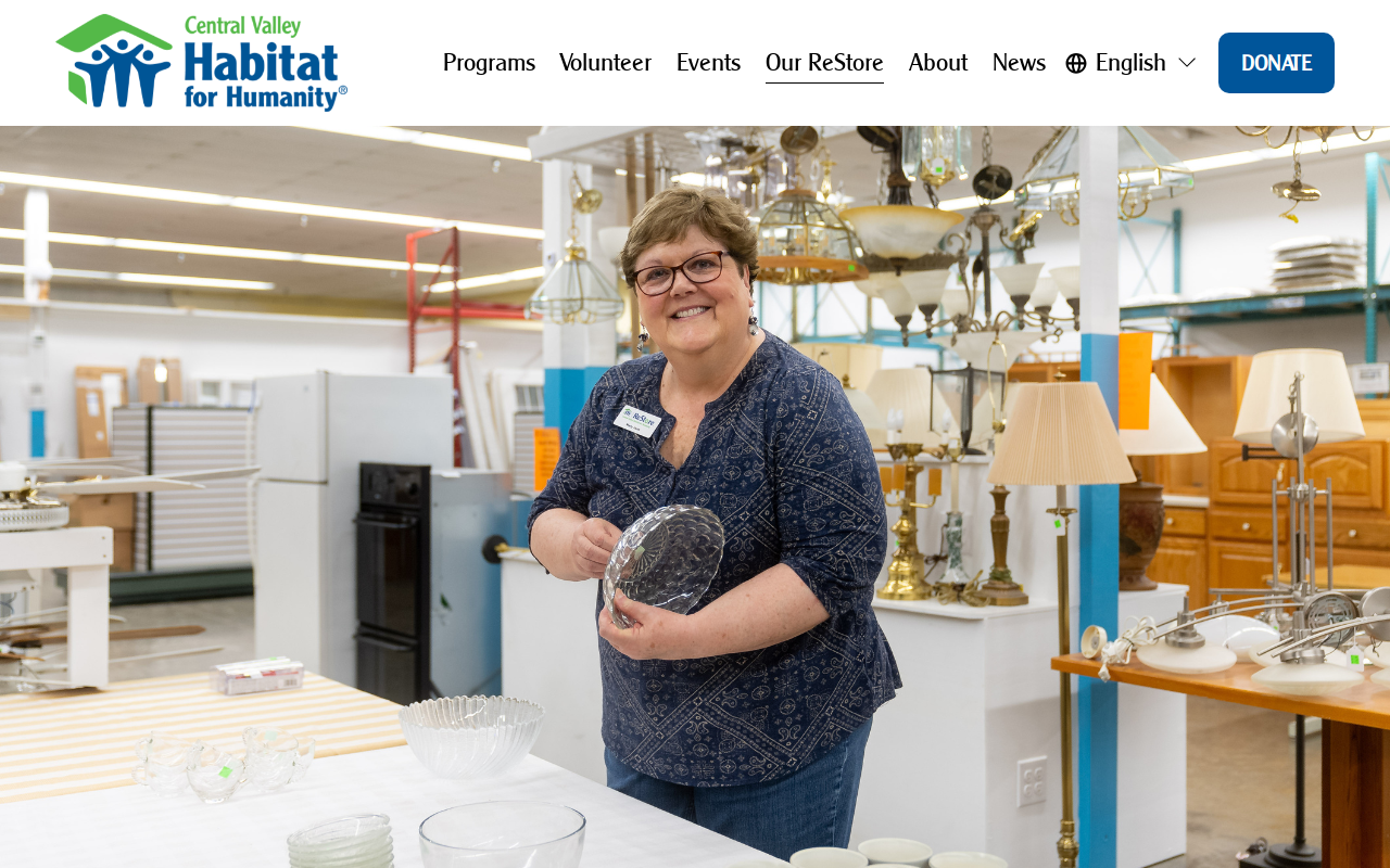 Habitat for Humanity ReStore website preview
