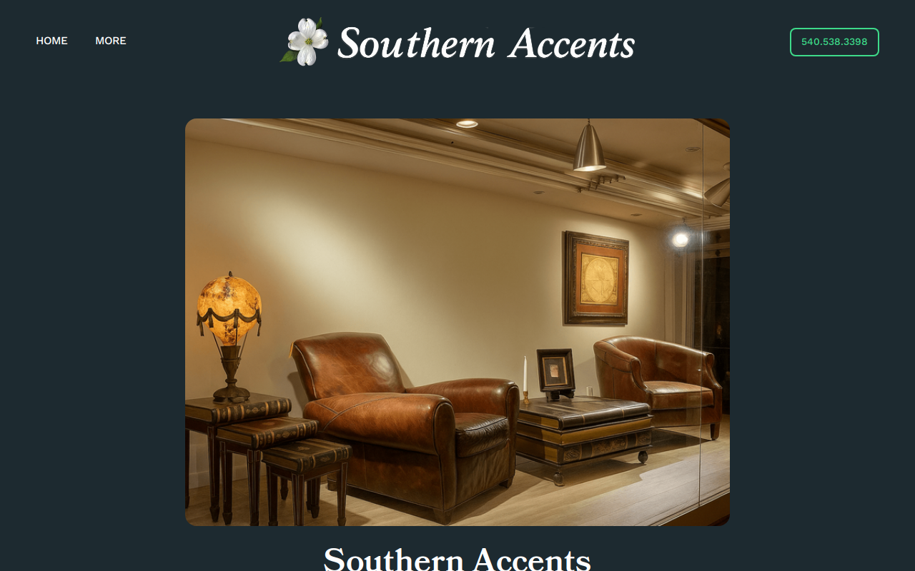 Etc By Southern Accents website preview