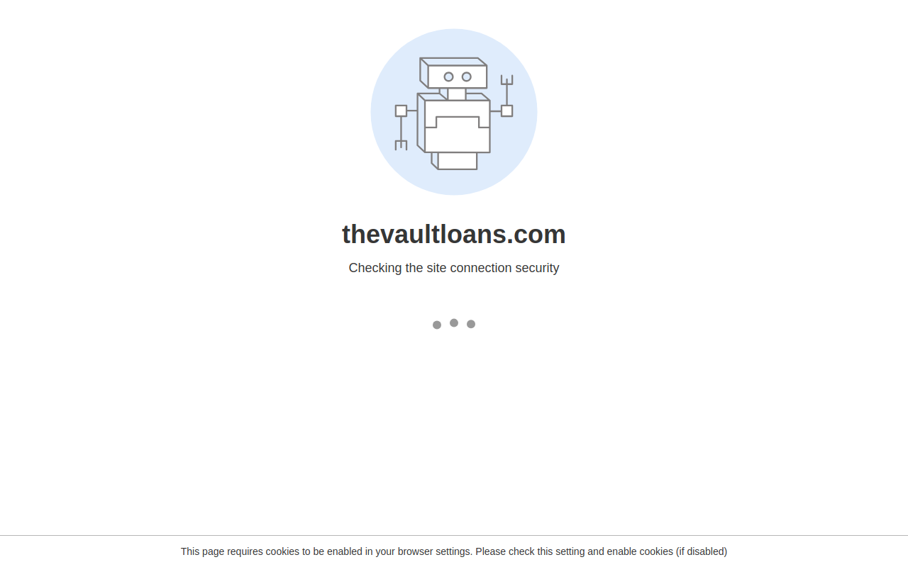 The Vault Jewelry And Loan website preview
