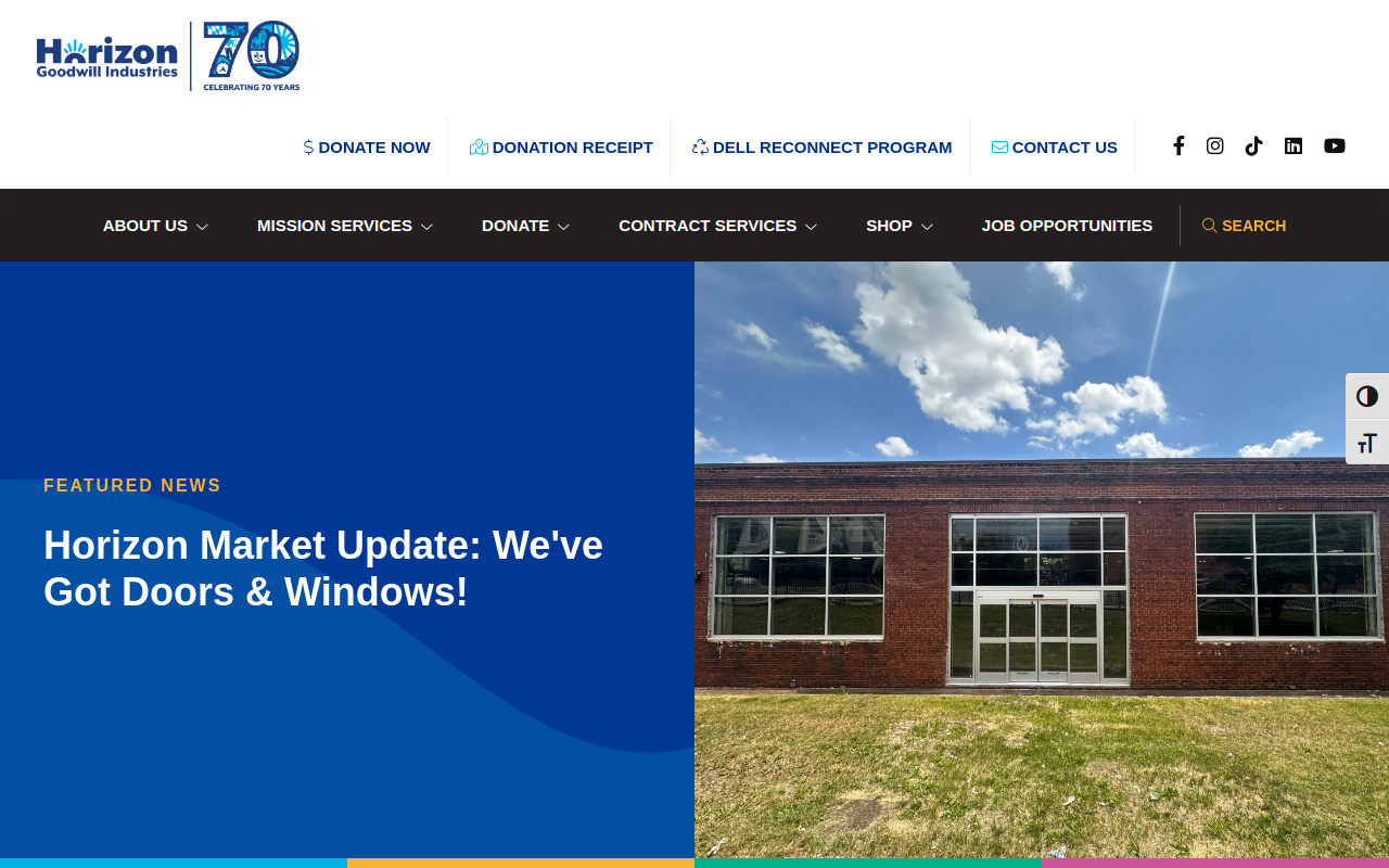 Goodwill website preview