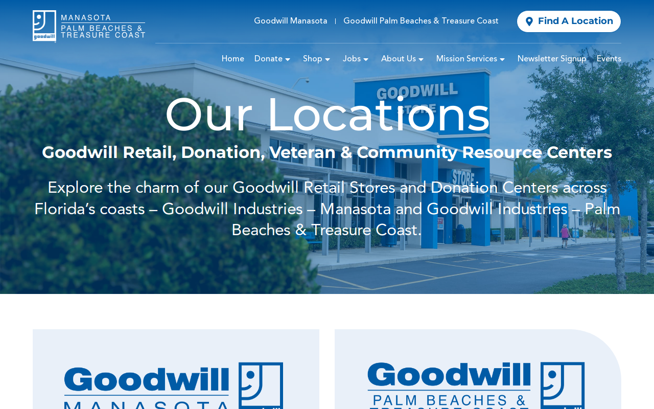 Goodwill Donation Center - Manatee website preview