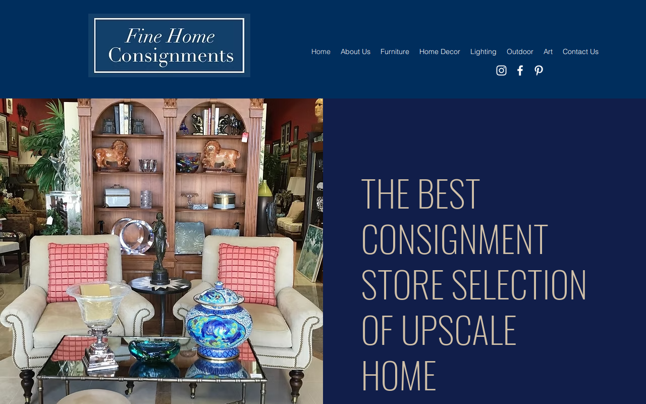 Fine Home Consignments website preview