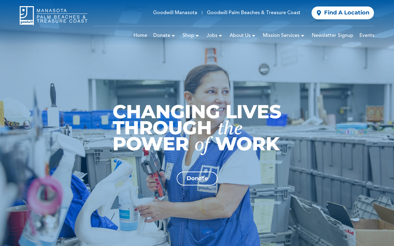 Goodwill website preview