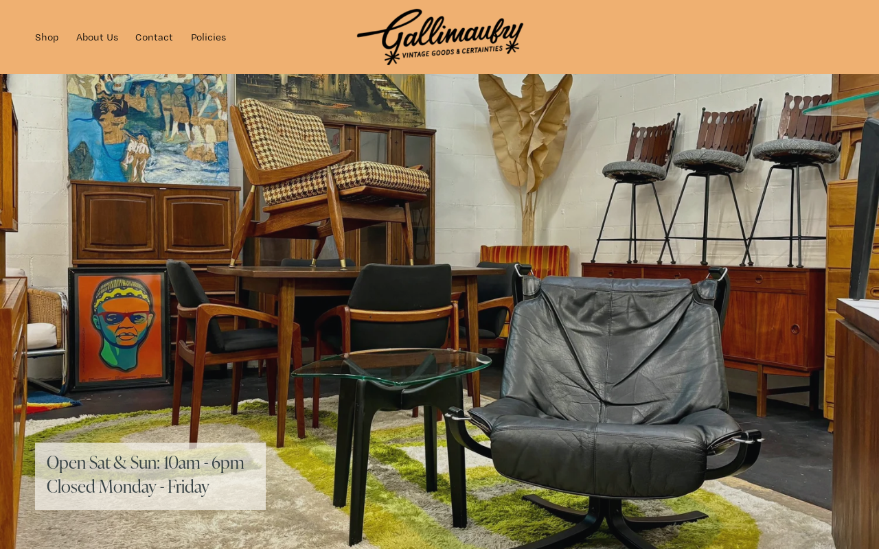 Gallimaufry website preview