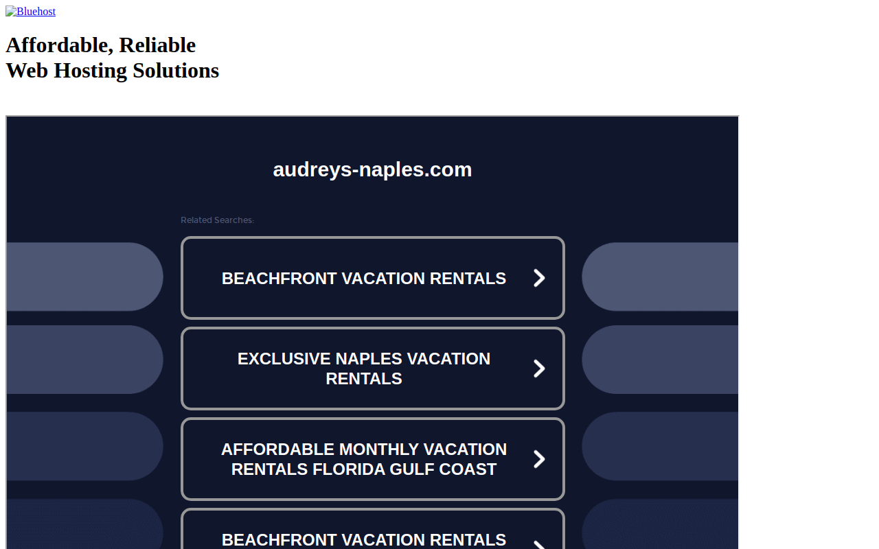Audrey's Attic website preview