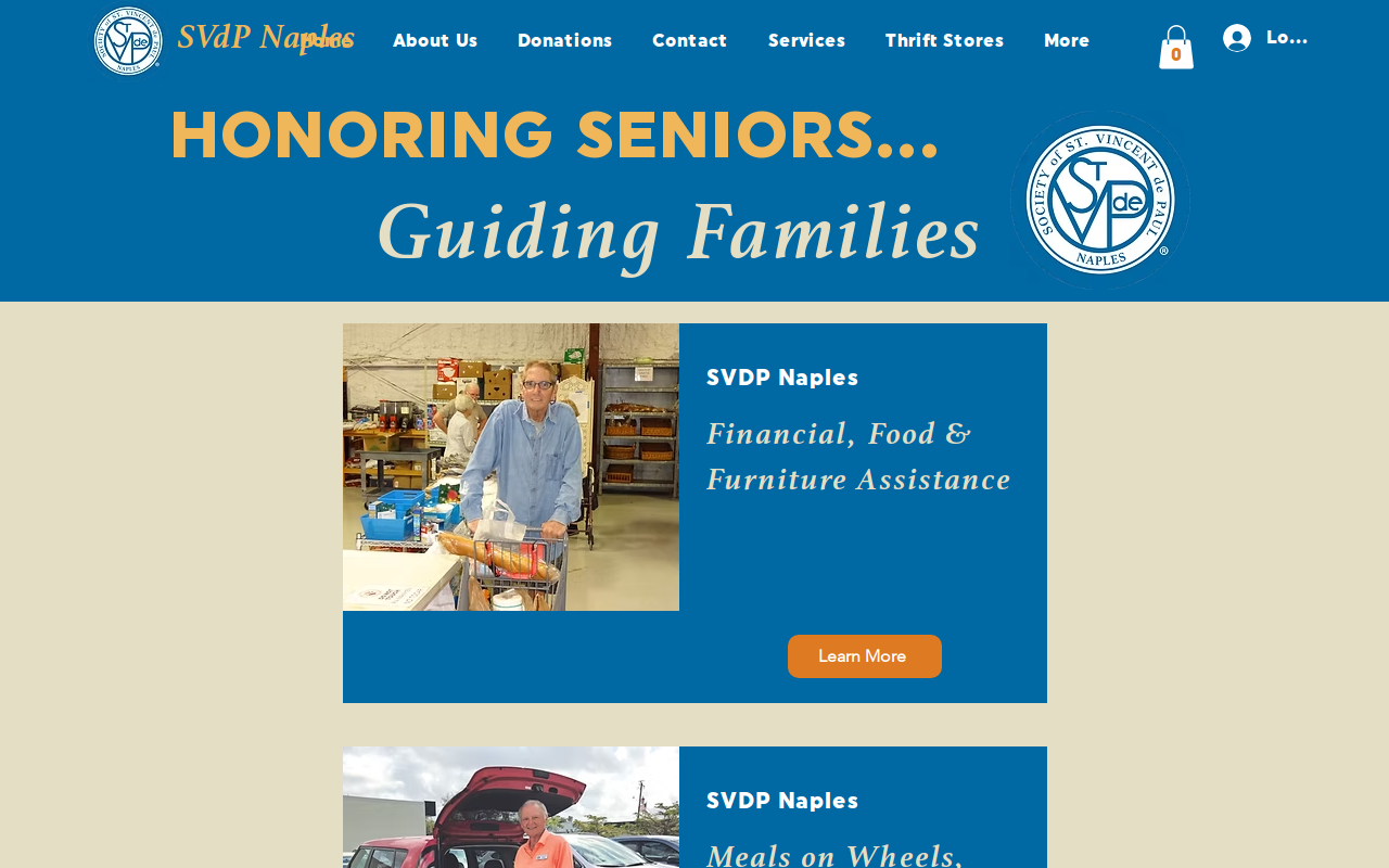 St Vincent De Paul Thrift Store website preview