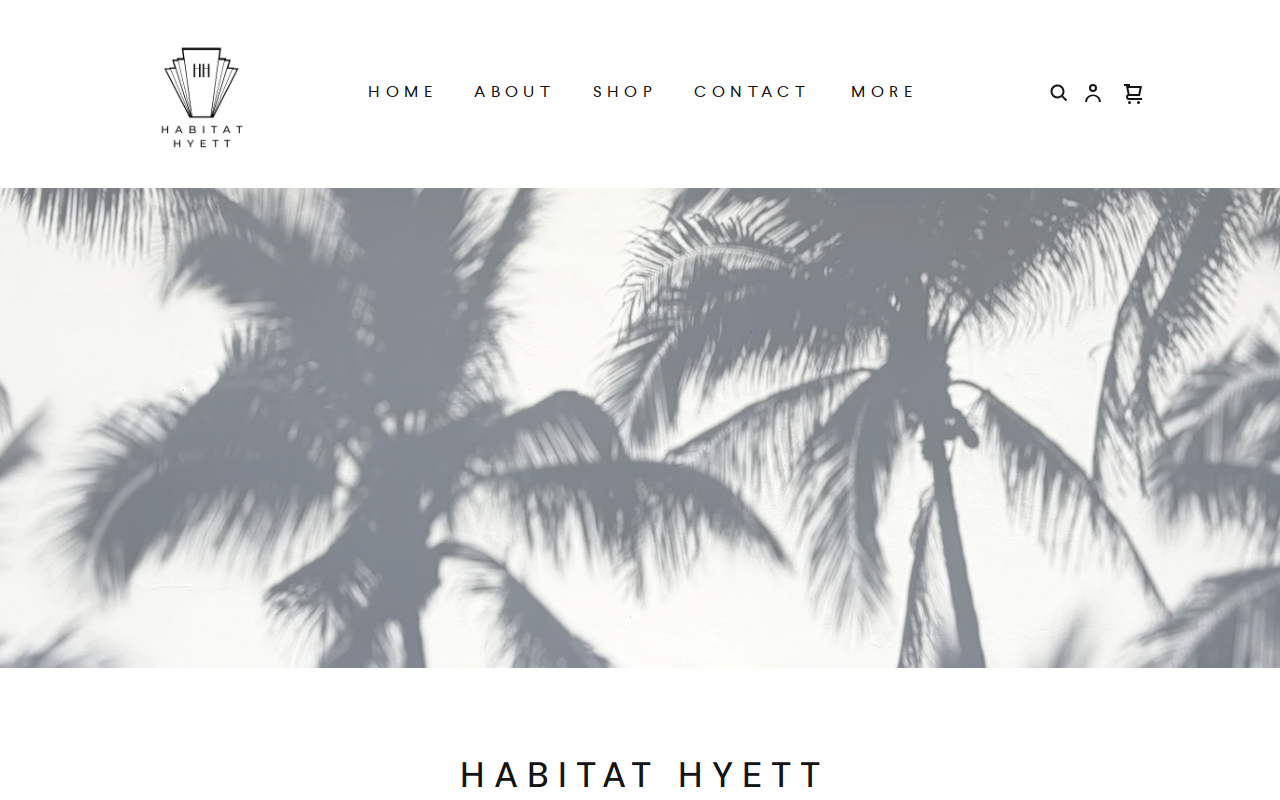 Habitat Hyett website preview