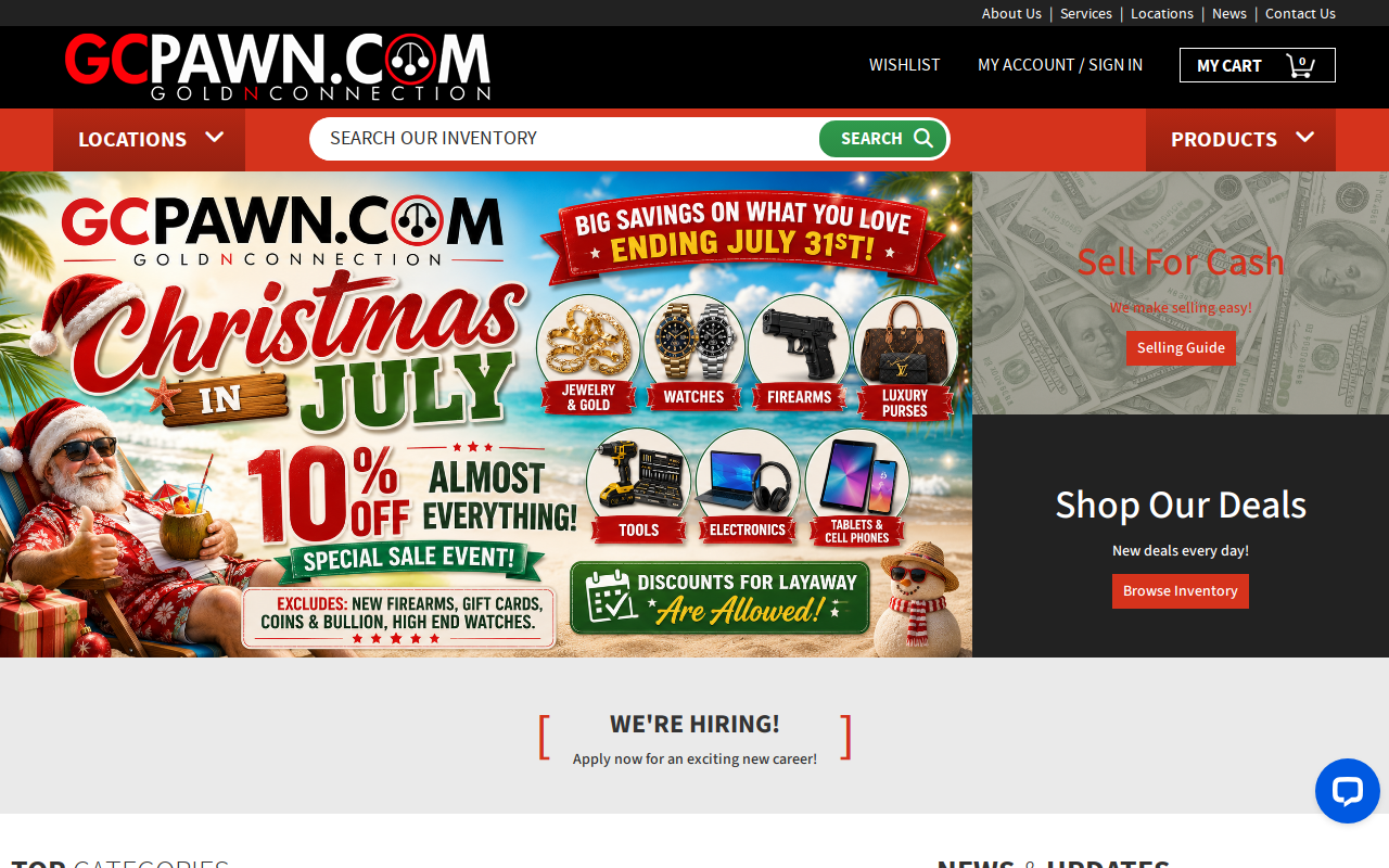 Gc Pawn #3 - Gold N Connection website preview