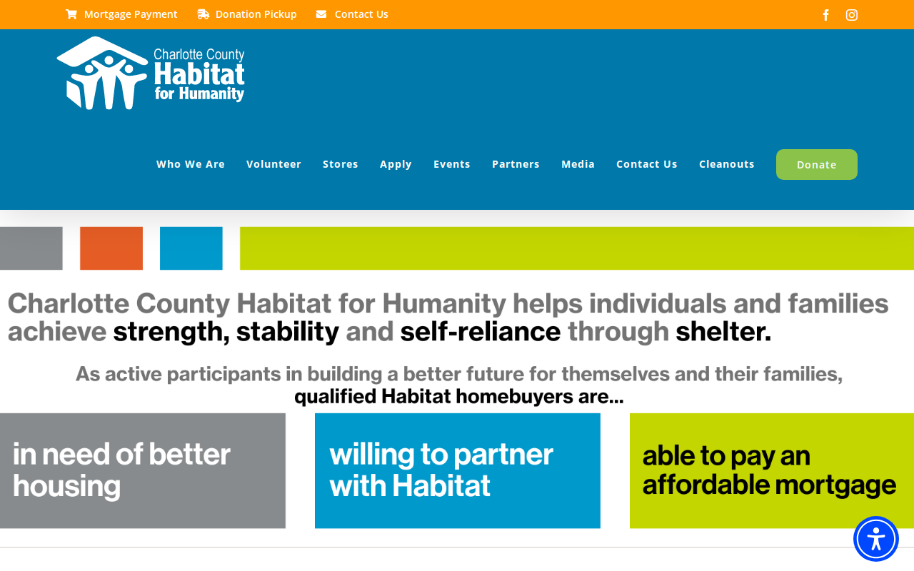 Habitat For Humanity ReStore website preview