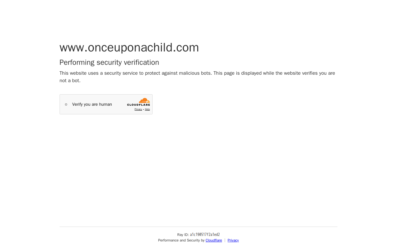 Once Upon A Child website preview