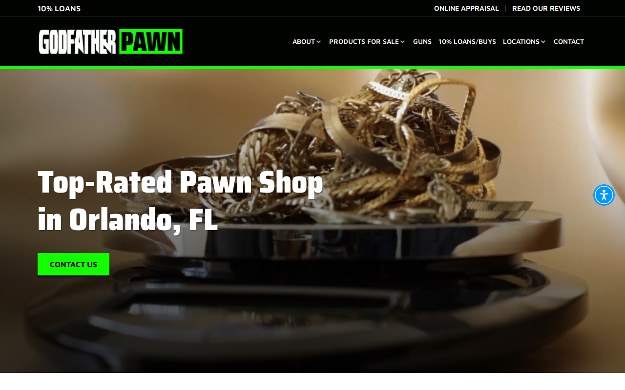 Godfather Pawn website preview