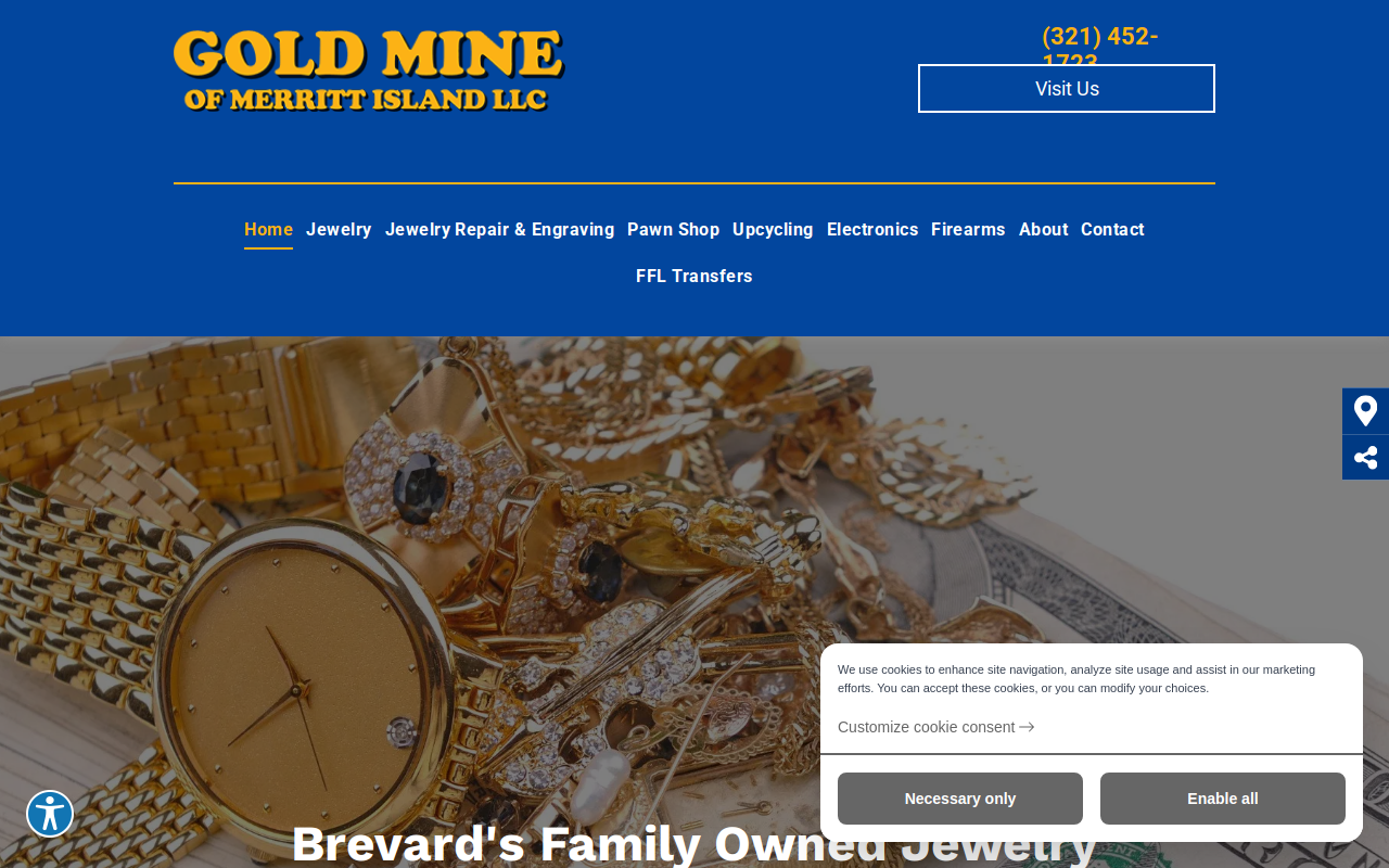 Gold Mine Of Merritt Island website preview