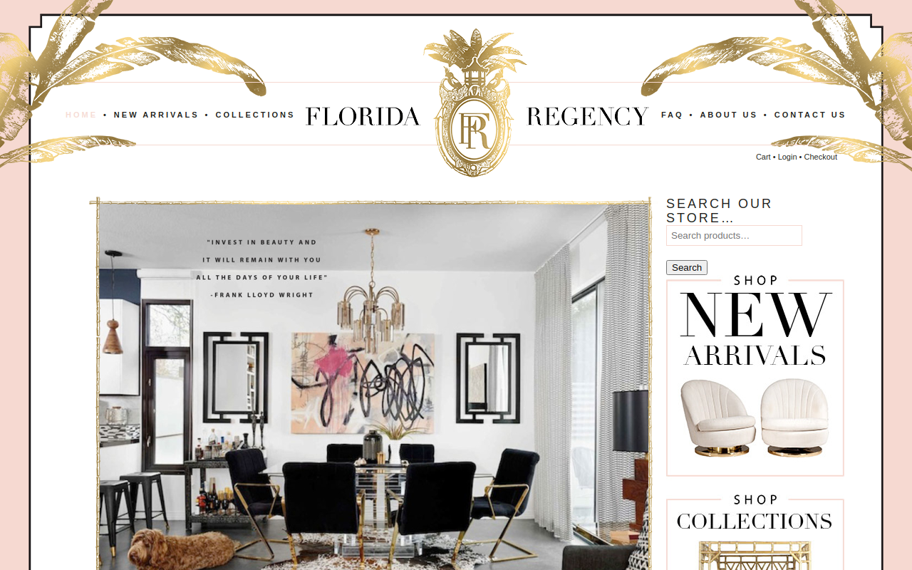 Florida Regency website preview