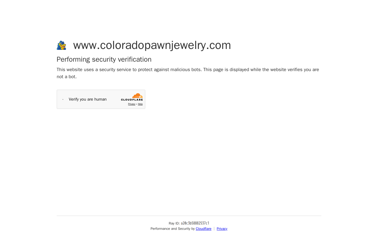 Colorado Pawn and Jewelry website preview