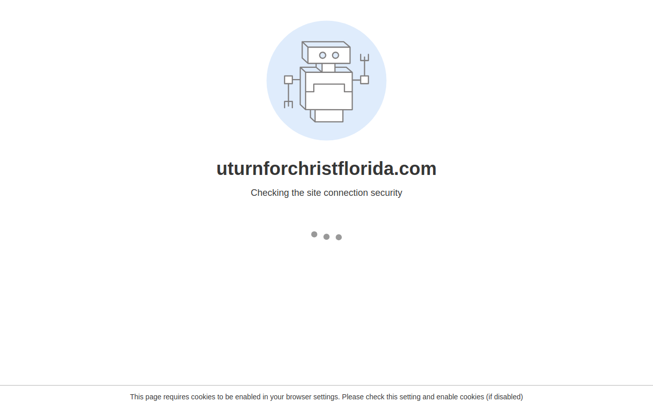 Uturn for Christ Florida website preview