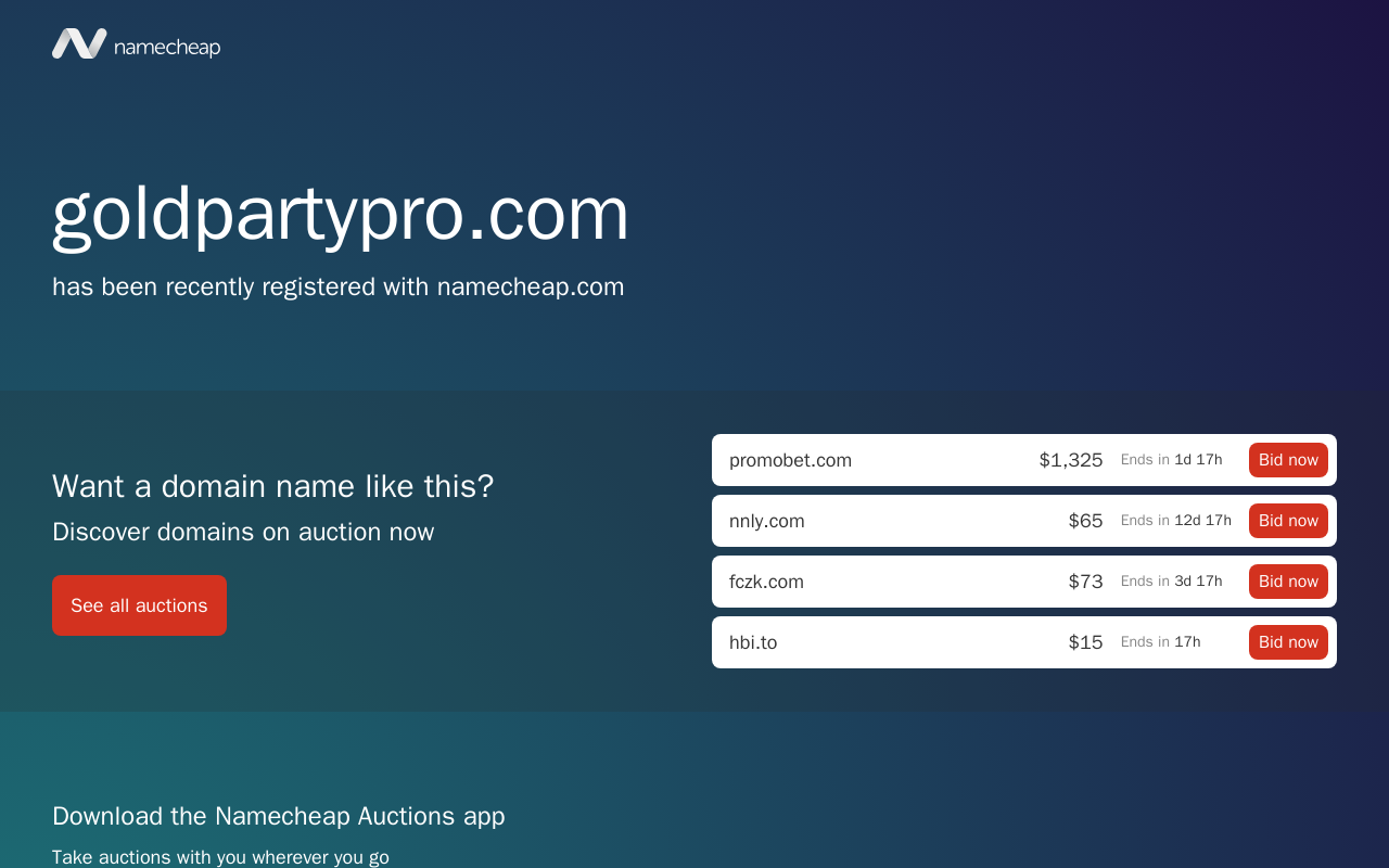Gold Buyers of America LLC website preview