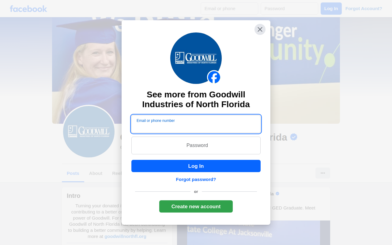 Goodwill website preview