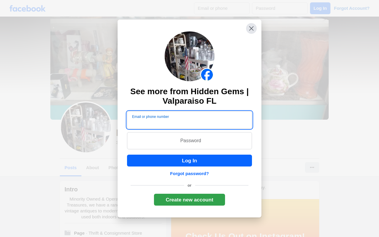 Hidden Gems website preview