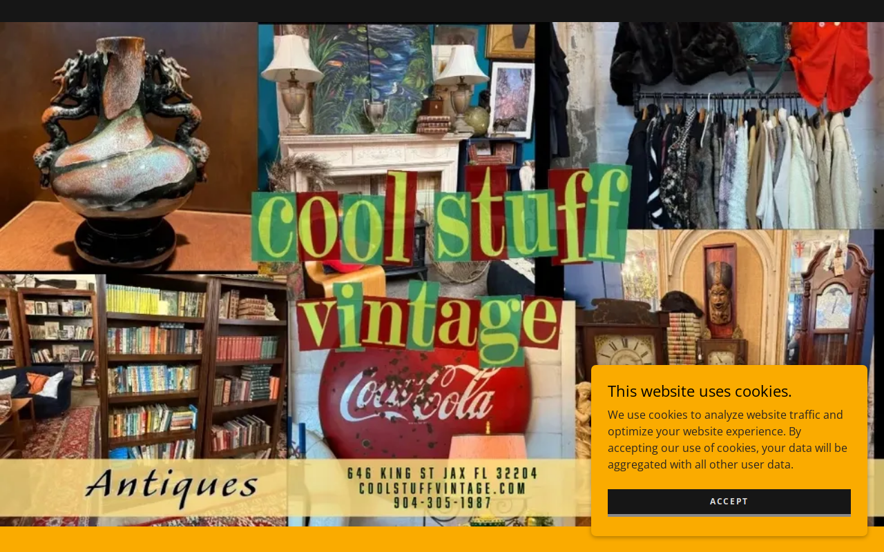 Cool Stuff Vintage website preview