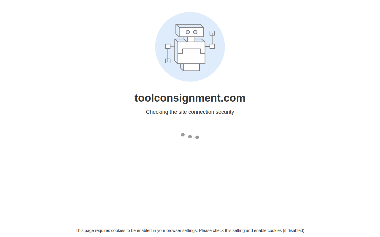 The TOOL CONSIGNMENT Store website preview