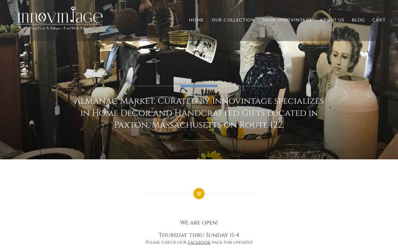 Almanac Market website preview