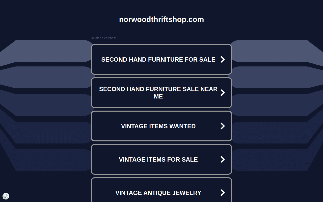 WCC Thrift Shop website preview