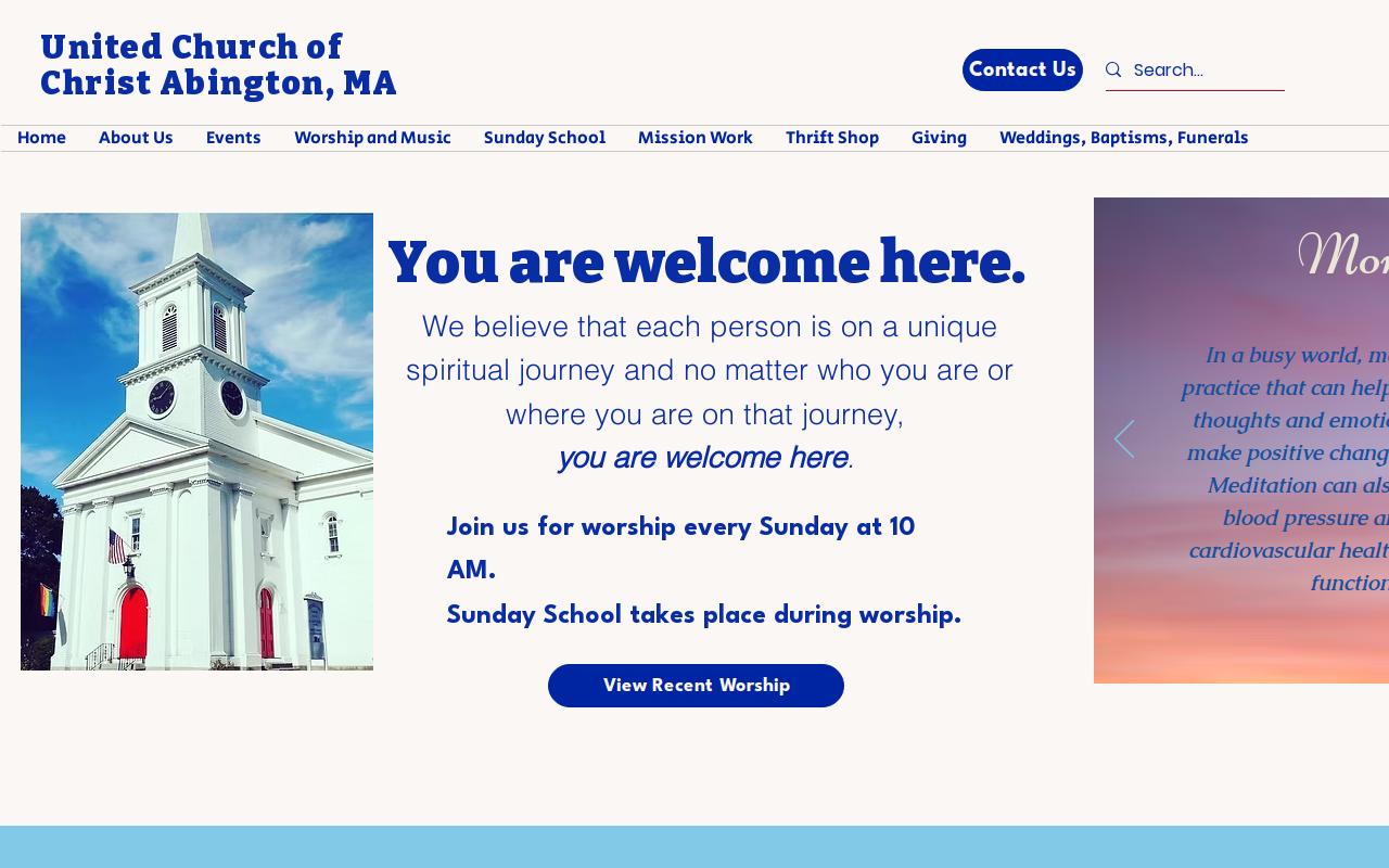 UCC Thrift Shop website preview
