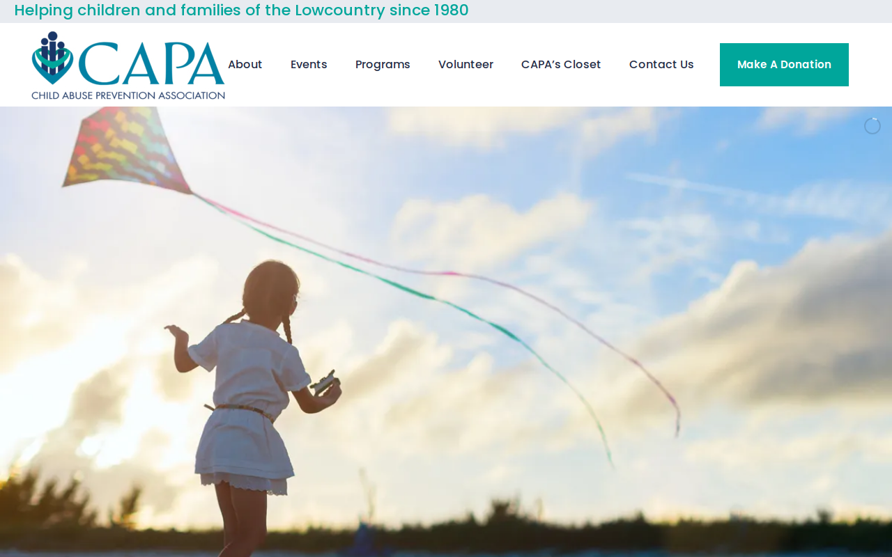 Capa's Closet website preview