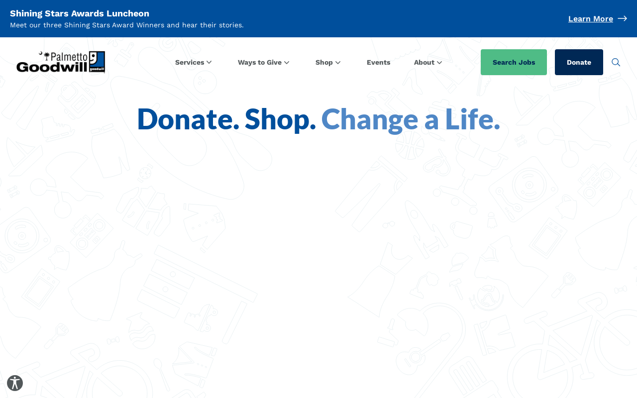 Goodwill website preview