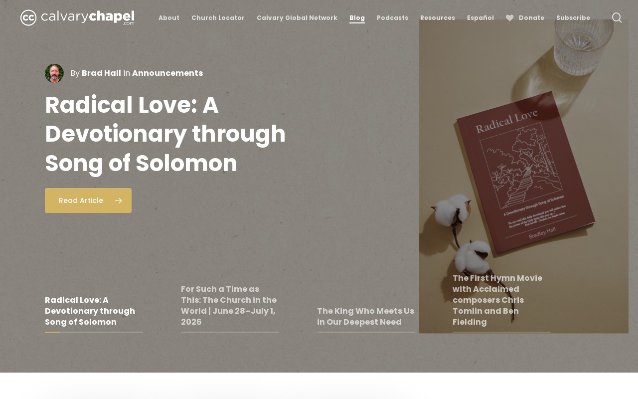 Calvary Chapel Thrift website preview
