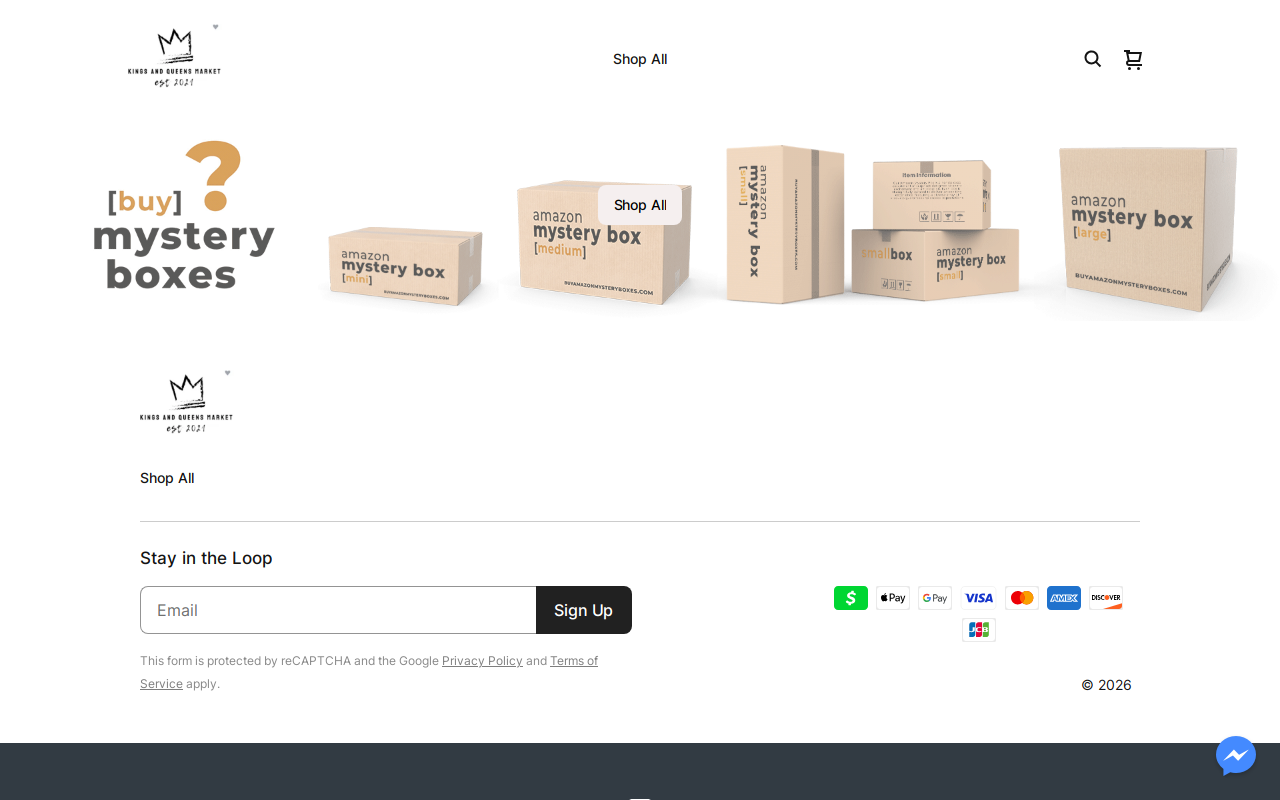 Kings and Queens Market LLC website preview