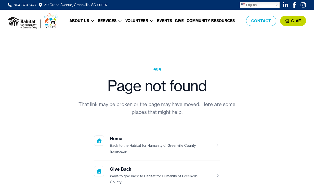 Habitat for Humanity ReStore website preview
