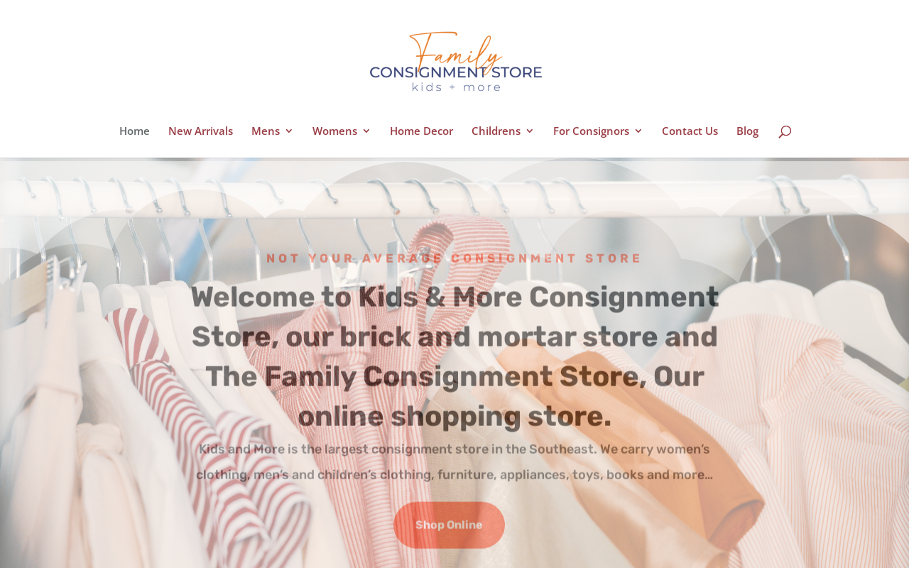 Kids & More website preview